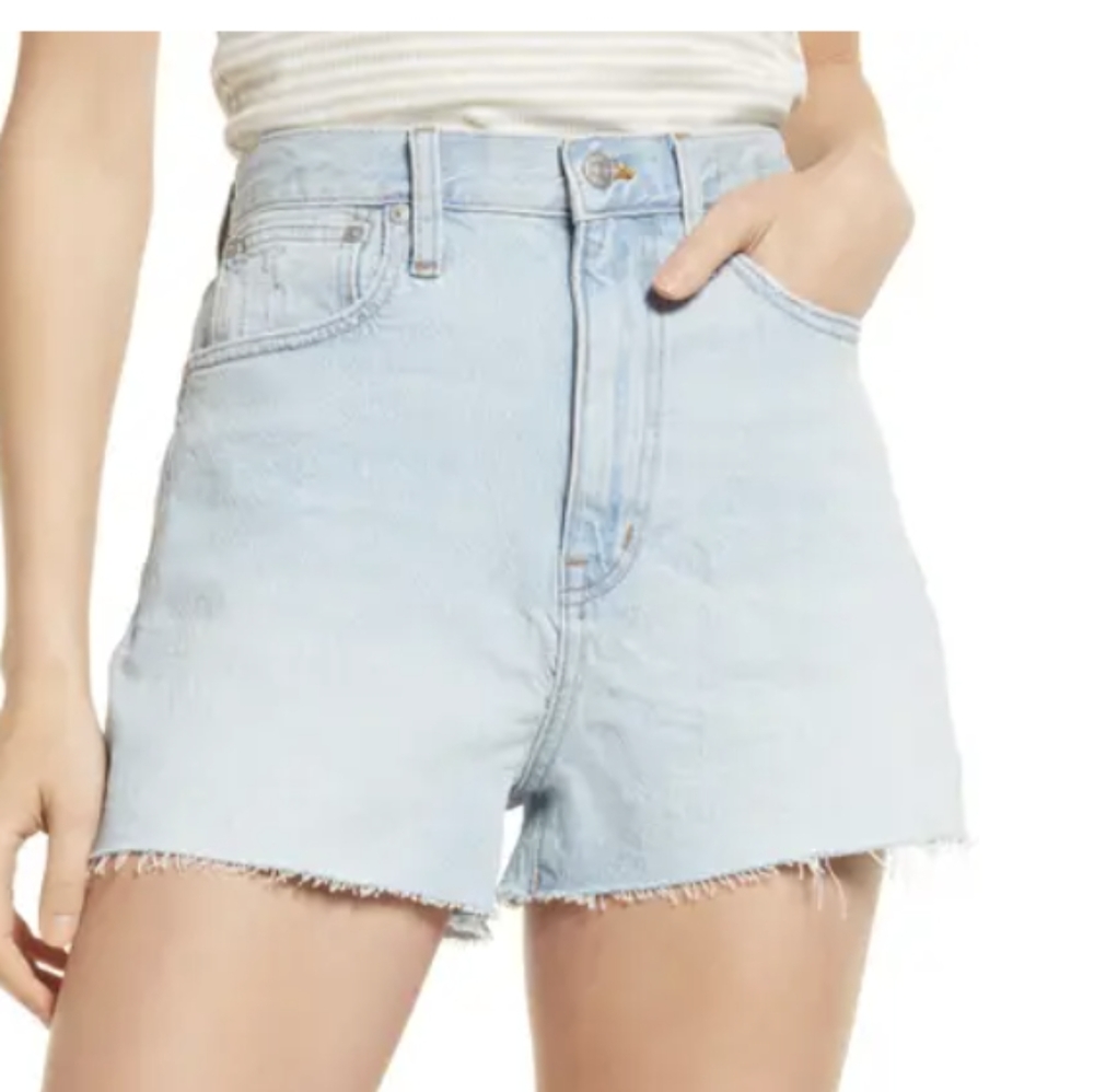 NWT Madewell Mom Jean Shorts